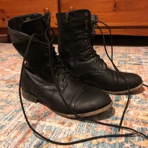 Steve Madden “Madden Girl” Combat Boots